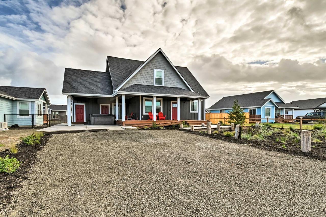 Ocean Shores Getaway With Fireplace And Hot Tub! Eksteriør bilde
