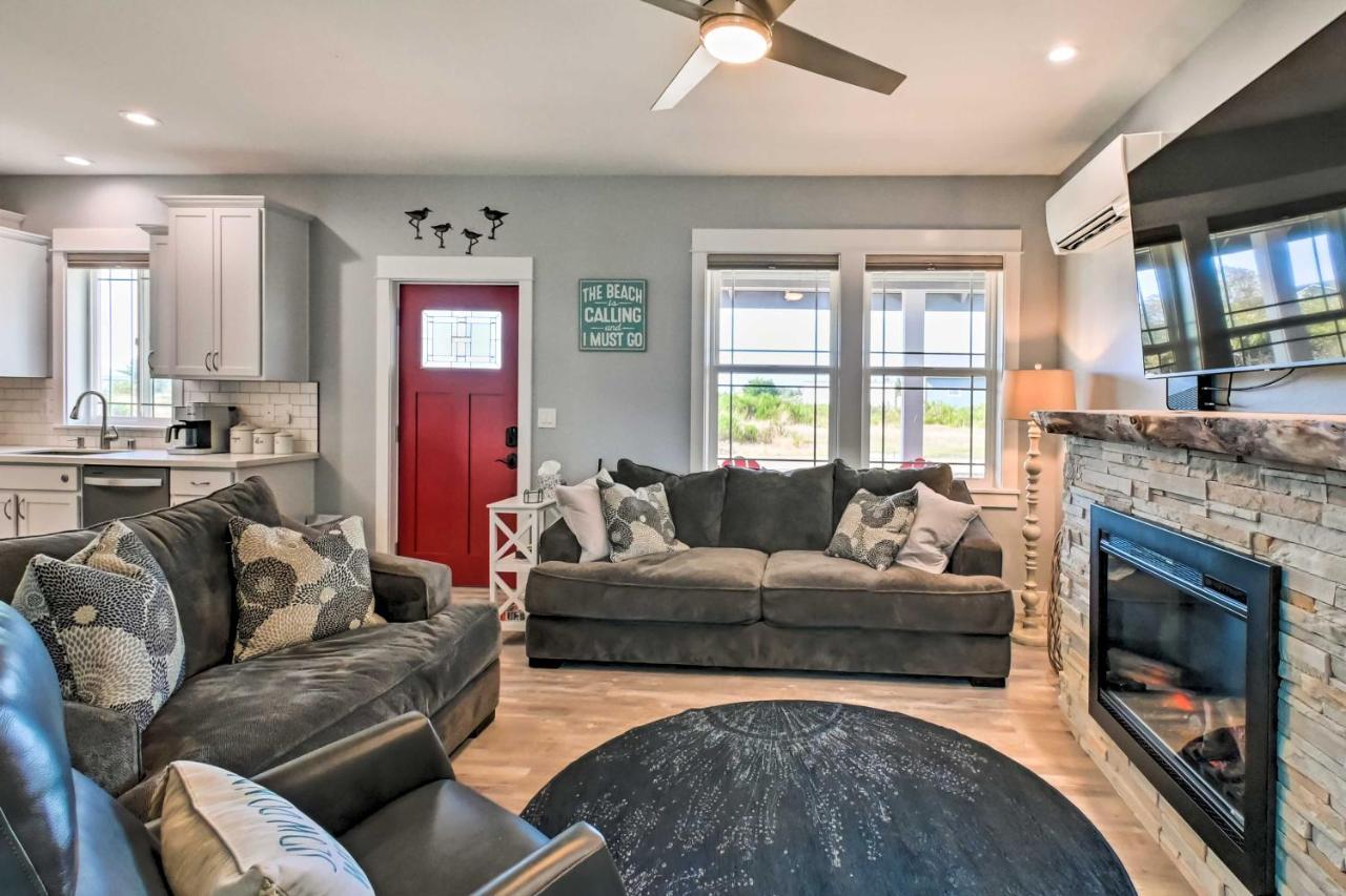 Ocean Shores Getaway With Fireplace And Hot Tub! Eksteriør bilde