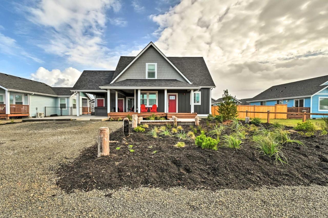 Ocean Shores Getaway With Fireplace And Hot Tub! Eksteriør bilde